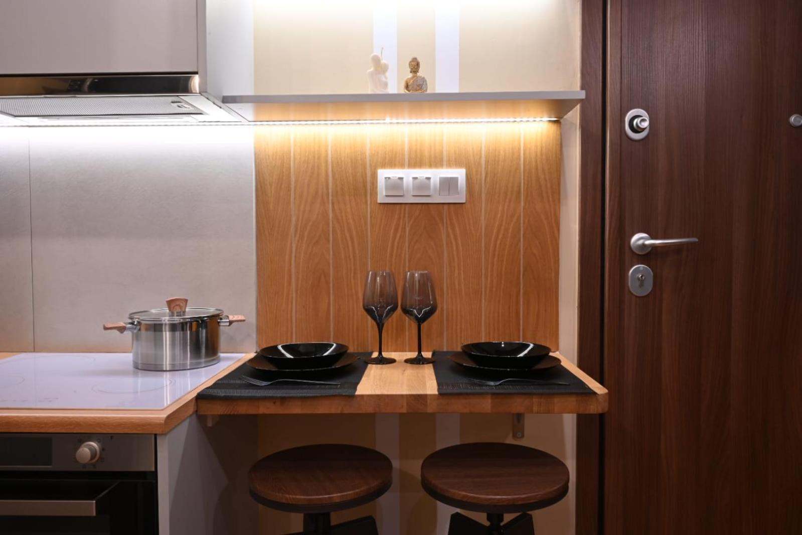 Modern Two Bedroom Apartment At Koukaki Atenas Exterior foto